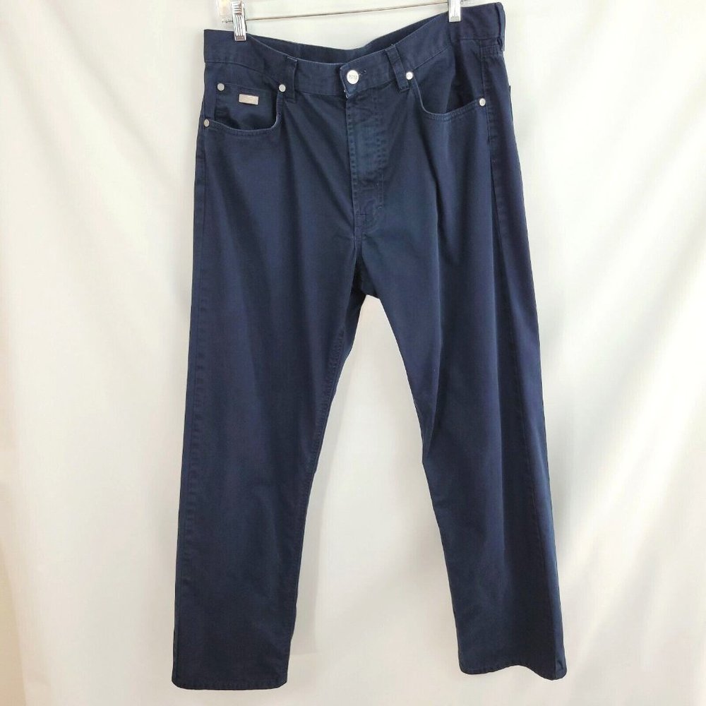 Hugo Boss Dark Blue Chinos